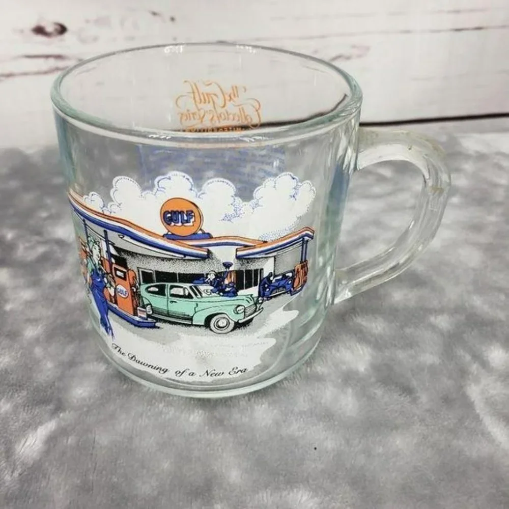 Gulf the Dawning Of A New Era‎ Clear Coffee Cup